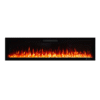 Lumina 1500W 72 inch Recessed / Wall Mounted Electric Fireplace - Image 8