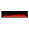 Lumina 1500W 72 inch Recessed / Wall Mounted Electric Fireplace