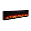 Lumina 1500W 72 inch Recessed / Wall Mounted Electric Fireplace - Image 4