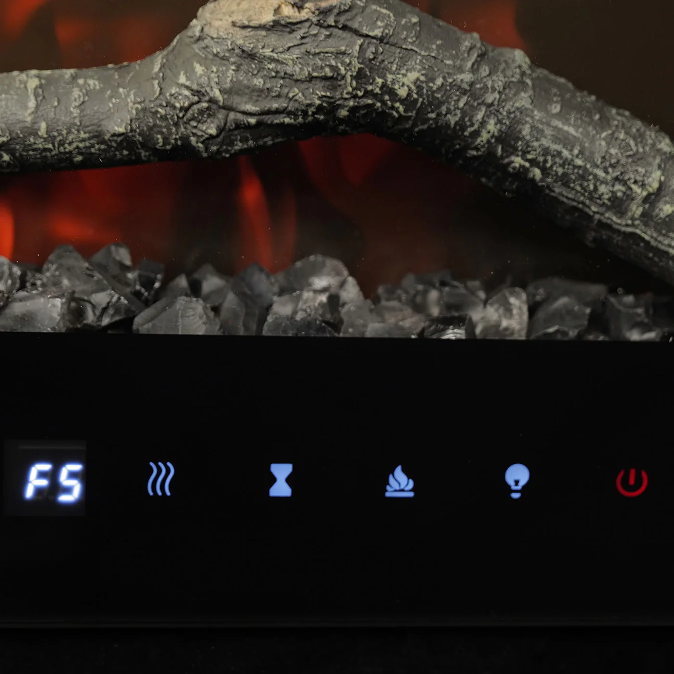 1500W 72" Recessed Wall Mounted Electric Fireplace Flame Effect 4 1500W 72" Recessed Wall Mounted Electric Fireplace Flame Effect - Image 4