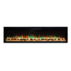 Rocco 1500W 72 inch Recessed / Wall Mounted Electric Fireplace