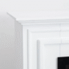 Concerto 1500W 72" Electric Fireplace Insert with Eton White Mantel - Image 3