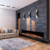 Concerto 1500W 84 inch Recessed / Wall Mounted Electric Fireplace - Image 8