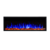 COMO 60 inch Built-in Recessed / Wall Mounted Electric Fireplace - Image 9