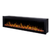 Sonata 1500W 72 inch Built-in Recessed Electric Fireplace - Image 7
