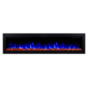 Sonata 1500W 72 inch Built-in Recessed Electric Fireplace - Image 6