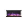 Langham 1600W 1/2/3-Sided 40 Inch Extra Deep Electric Fireplace