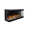 Langham 1600W 1/2/3-Sided 40 Inch Extra Deep Electric Fireplace - Image 4