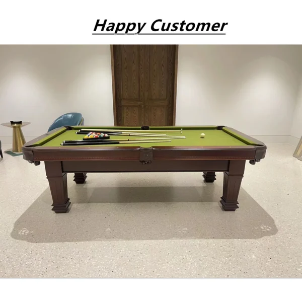 8FT Billiard Table With Dartboard Cabinet Set- Harrisburg - Image 3