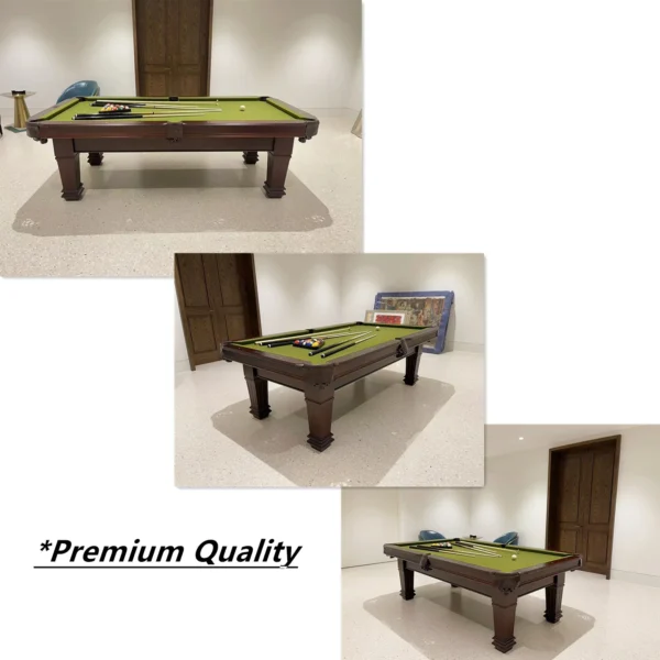 8FT Billiard Table With Dartboard Cabinet Set- Harrisburg - Image 4