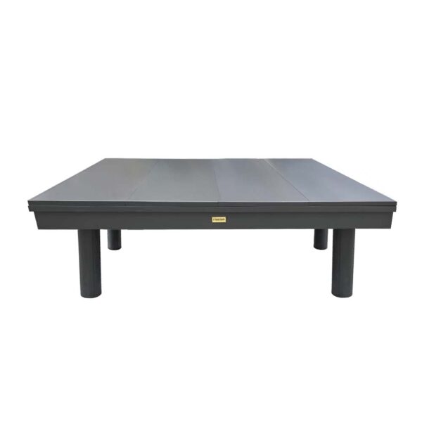 8FT 005 Slate Pool Table Dark Grey Frame - Image 5