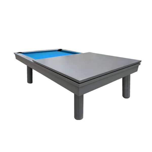 8FT 005 Slate Pool Table Dark Grey Frame - Image 7