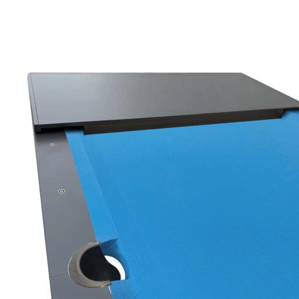 8FT 005 Slate Pool Table Dark Grey Frame - Image 8