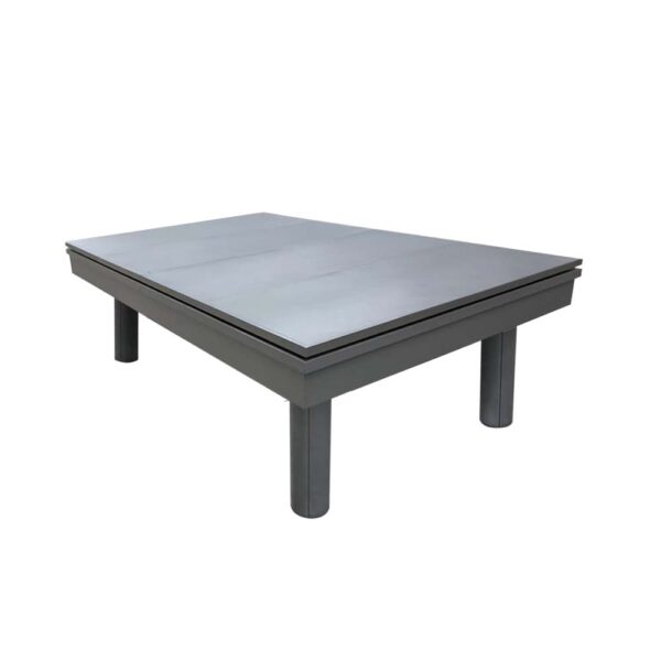 8FT 005 Slate Pool Table Dark Grey Frame - Image 9