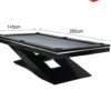XINGSHENG 8FT Slate Billiard Table HE28 W/ Free Accessories Pool Table - Image 3