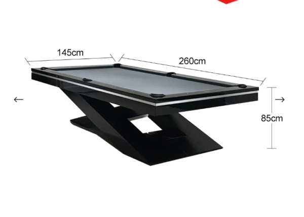 XINGSHENG 8FT Slate Billiard Table HE28 W/ Free Accessories Pool Table - Image 3