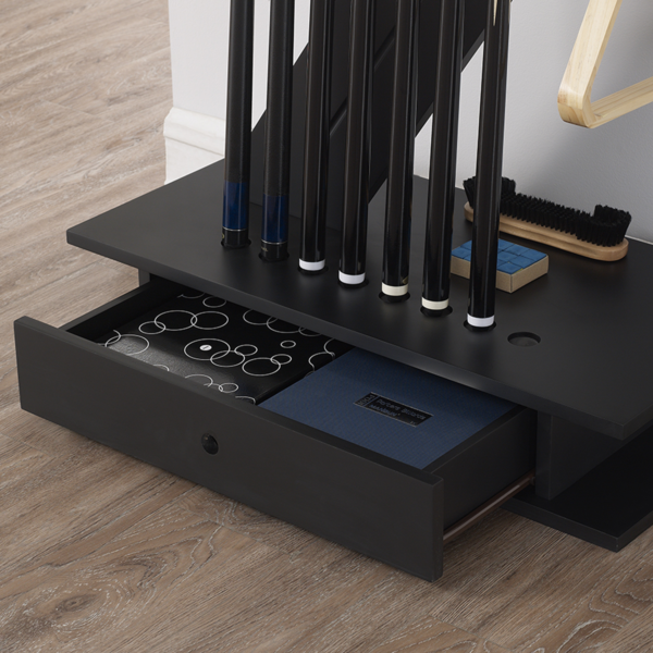 Billiard Cue Rack With Drawers-High Quality - Image 4