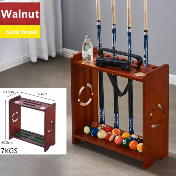 Pool Cue Stand-Solid Wood - Image 2