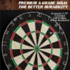 8FT Billiard Table With Dartboard Cabinet Set- Harrisburg