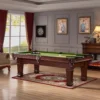 8FT Billiard Table With Dartboard Cabinet Set- Harrisburg