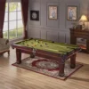 8FT Billiard Table With Dartboard Cabinet Set- Harrisburg