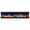 Zevoko 1600W 3 Sided 50" Recessed / Wall Mounted Electric Fireplace - Image 4