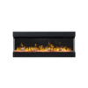 Zevoko 1600W 3 Sided 43" Recessed/Wall Mounted Electric Fireplace - Image 12