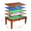 MACE 6.4FT 5-In-1 MDF Multifunctional Pool Table/Air Hockey/Poker - Image 5