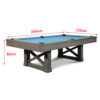 MACE YJ05 7FT Slate Billiard Table W/ Free Accessories Pool Table - Image 2