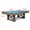 MACE YJ05 8FT Slate Billiard Table W/ Free Accessories Pool Table - Image 2