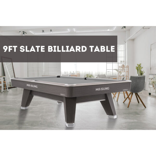 Rasson ACURRA 9FT Slate Competition Billiard Table Free Accessories - Image 12