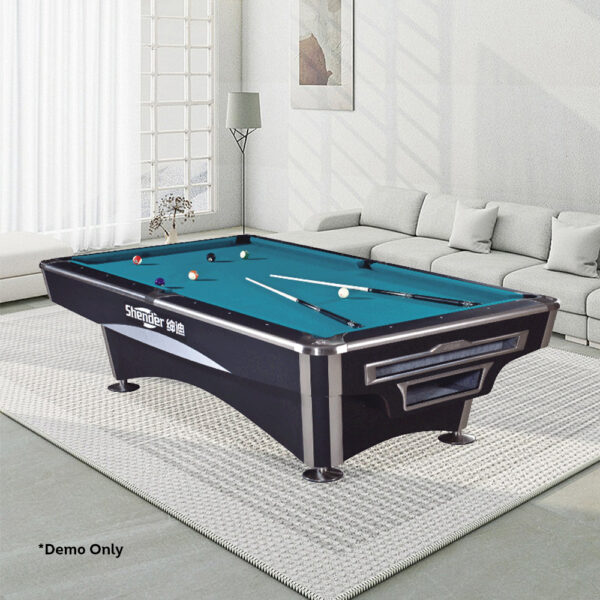 SHENDER 9FT Luxury Slate Billiard Table Free Accessories American - Image 3