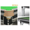 MACE B7 9FT Slate Billiard Table Pool Snooker Table – Sliver Frame - Image 9