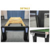 MACE E7 9FT Slate Billiard Table Pool Snooker Table – Black Frame - Image 8