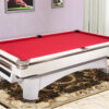 MACE NEON 9FT Slate Billiard Table Pool Snooker Table – White Frame - Image 4