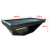 MACE WP11 9FT Slate Billiard Table W/ Free Accessories Pool Table - Image 2