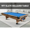 XING JUE 9-6-1W 9FT Slate Billiard Table With Free Accessories - Image 3
