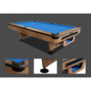 XING JUE 9-6-1W 9FT Slate Billiard Table With Pool Table Accessories - Image 4