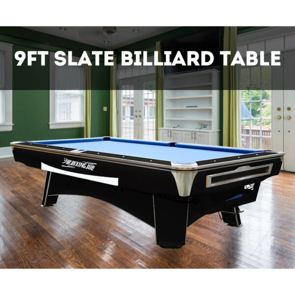 XING JUE 9-6-2C 9FT Slate Billiard Table With Free Accessories - Image 3