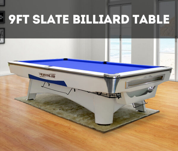 XING JUE 9-6-2C 9FT Slate Billiard Table With Accessories American - Image 3