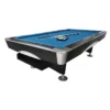 4D 9FT Slate Pool Snooker Table Billiards Table - Oak&Blue