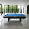 MACE 4D 9FT Slate Pool Snooker Table Billiards Table – Oak & Blue - Image 4