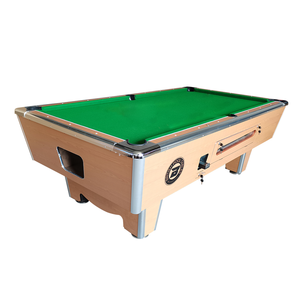 MACE P058 8FT Slate Coin Operated Pool Table