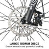 VALK MX7 Electric Bike Medium MAXXIS Velo Mountain Disc Brakes - Image 3