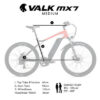 VALK MX7 Electric Bike Medium MAXXIS Velo Mountain Disc Brakes - Image 11