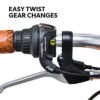 2023 VALK Cyclone 7+ Electric Mountain Bike Mid-Drive Hardtail eMTB - Image 8