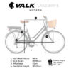 2023 VALK Cyclone 7+ Electric Mountain Bike Mid-Drive Hardtail eMTB - Image 11