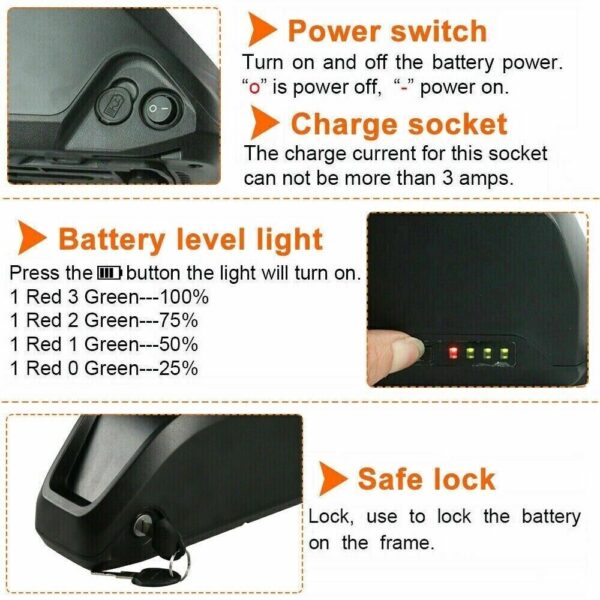 27.5 Inch Electric Bike Mountain with 13Ah Lithium Battery - Image 10