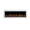 Concerto 1500W 60 Inch Electric Fireplace Insert with Horizon White Mantel Suite - Image 3