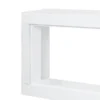 Concerto 1500W 60 Inch Electric Fireplace Insert with Horizon White Mantel Suite - Image 15